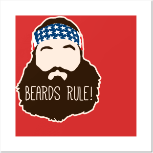 Beards Rule Posters and Art